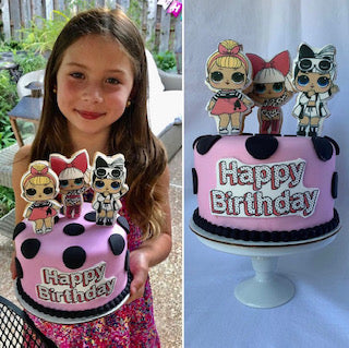 6" Character Cakes (10-12 servings)