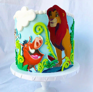 6" Character Cakes (10-12 servings)